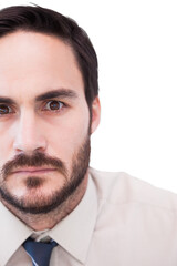 Fototapeta premium Close up of focused businessman