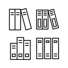 Library icon vector illustration. education sign and symbol