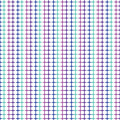 In a color image, the dots form a pattern with many holes.