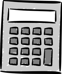 Illustration of a calculator
