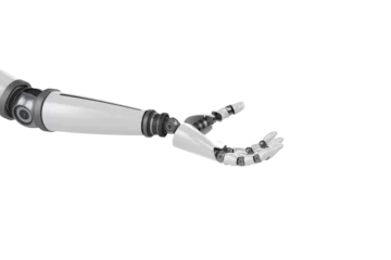 Fotobehang Robotic hand © vectorfusionart