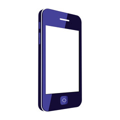 Illustration of mobile phone 