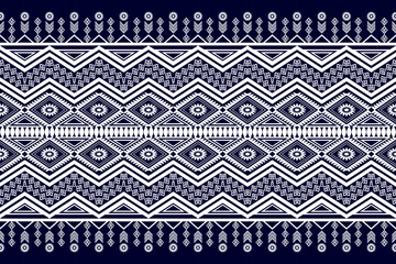 ethnic geometric pattern seamless design for background or wallpaper