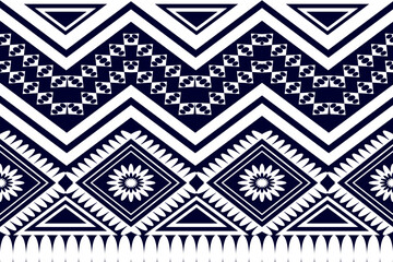 ethnic geometric pattern seamless design for background or wallpaper