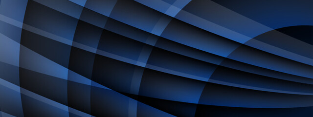 Dark stripes blue background concept