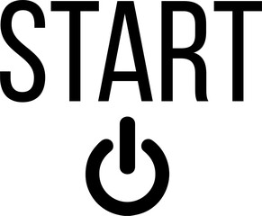 Start with power button