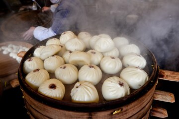 Delicious buns from an ancient Chinese town