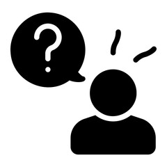 difficulties glyph icon