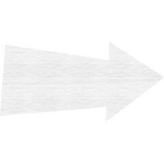 Computer graphic image of gray arrow symbol