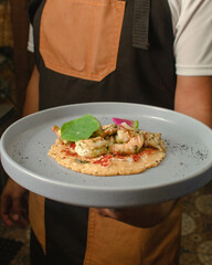 Taco de camaron