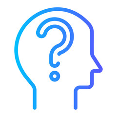 predicament gradient icon