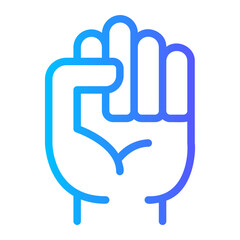 empowerment gradient icon