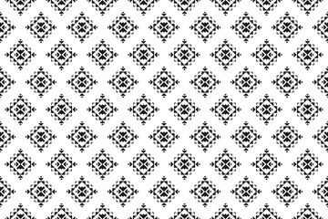 Fabric Aztec pattern background. Geometric ethnic oriental seamless pattern traditional. Mexican style. Design for wallpaper, illustration, fabric, clothing, carpet, textile, batik, embroidery.
