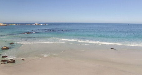 Idyllic view of ocean