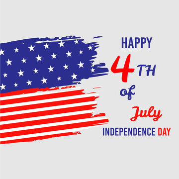 4th of July vector design