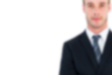 Defocused image of businessman