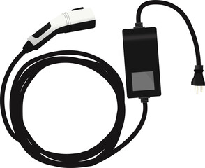 portable ev charging cable plug