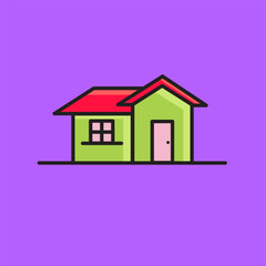 House icon design illustration in vector style
