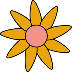 Groovy 70s Theme Icons