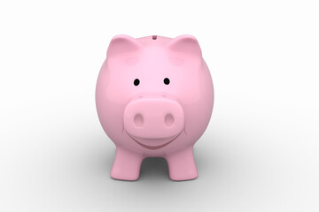 Digital image of piggy bank