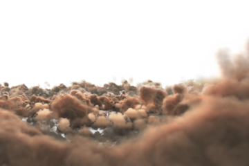 Scenic view of brown cloudscape 