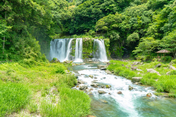 桐原の滝の風景（曽於市）
