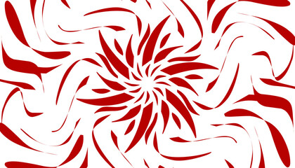 Abstract background illustration with a red theme