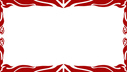 Abstract background illustration with a red theme