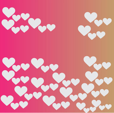 Monther's day hearts background pink.For monther's day banner,etc.