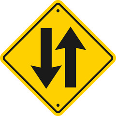 Two Way Street Sign