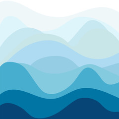 background with waves