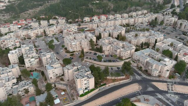 Drone view over Gilo settlement buildings, 2023

Israeli settlement in south-western East Jerusalem, Drone view, Israel 2023 

