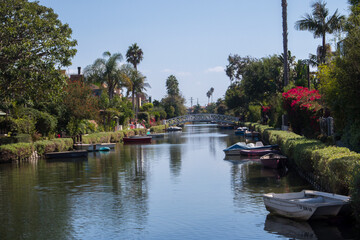 Fototapeta premium The (California) Venice Canals