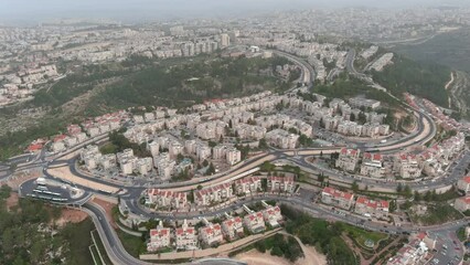 Gilo settlement Aerial view, jerusalem,

Israeli settlement in south-western East Jerusalem, Drone view, Israel 2023 

