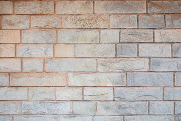 Background of stone wall made with blocks