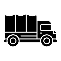 military vehicle icon