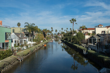 Fototapeta na wymiar The (California) Venice Canals