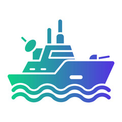 military ship icon