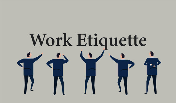 Work Etiquette Office Behaviour In Polite Ethical Employee Communication