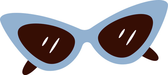 Retro Sunglasses Illustration