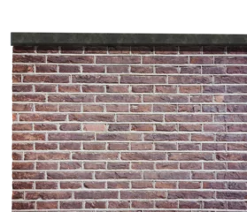 Keuken foto achterwand Historisch gebouw Brown brick wall