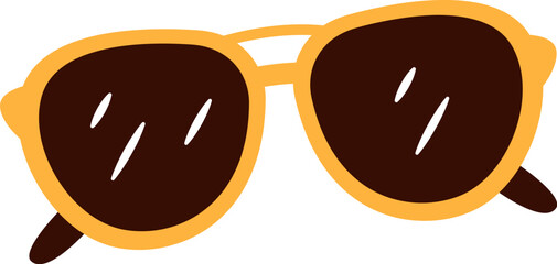 Aviator Sunglasses Illustration