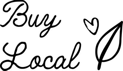 Graphic image buy local text