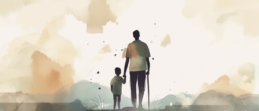 Father’s Day. Generative AI