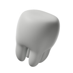 Tooth 3d illustration