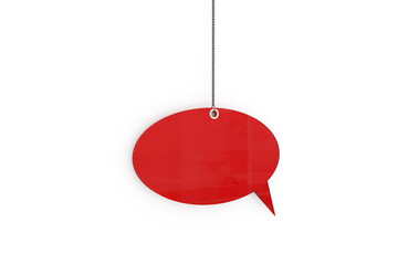 Composite image of speech bubble shape sale tag