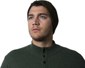 Obraz premium Young man standing