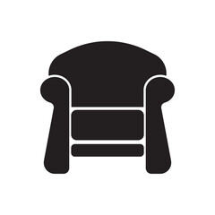 Sofa chair logo icon,illustration design template