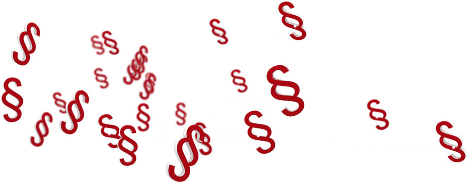 Vector icon of section symbol