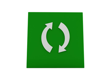 Loading icon on cube